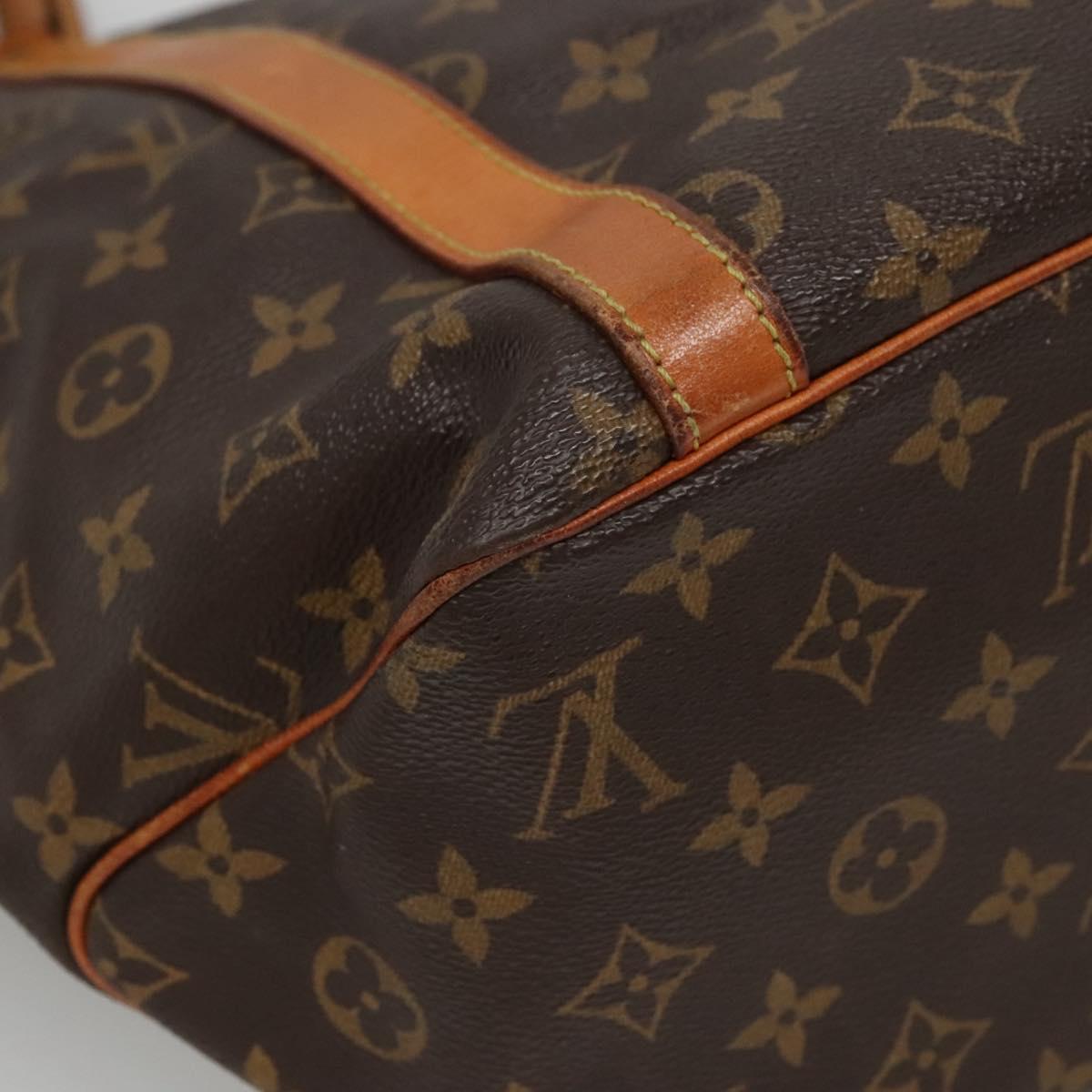 LOUIS VUITTON Monogram Sac Shopping Tote Bag M51108 LV Auth 132868