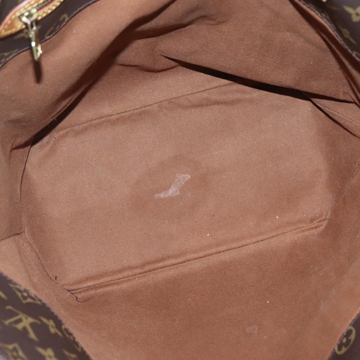 LOUIS VUITTON Monogram Sac Shopping Tote Bag M51108 LV Auth 132868