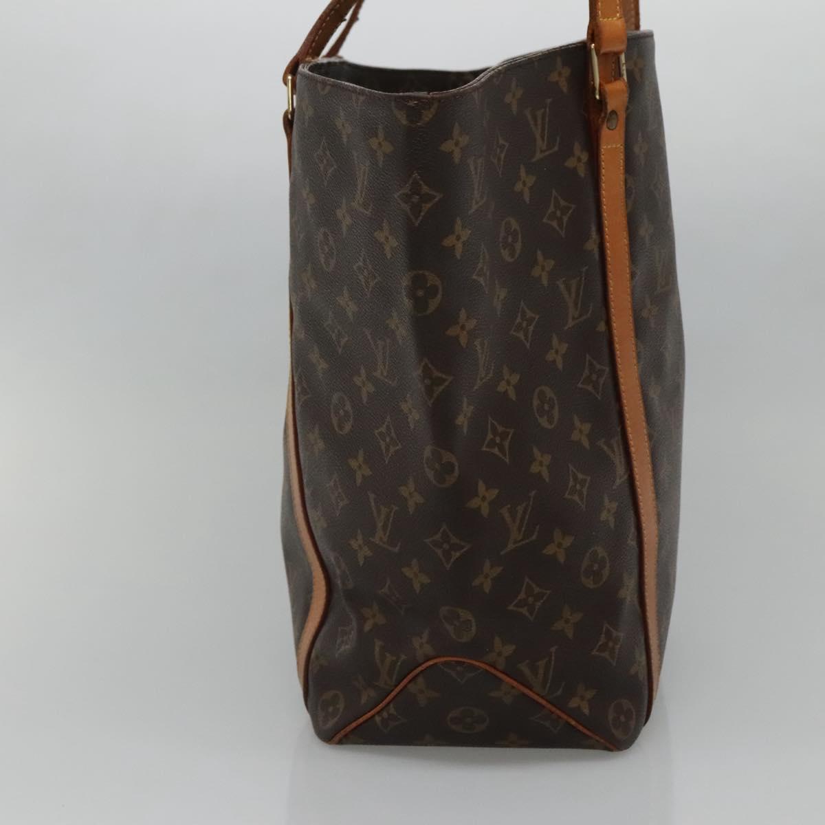 LOUIS VUITTON Monogram Sac Shopping Tote Bag M51108 LV Auth 132868