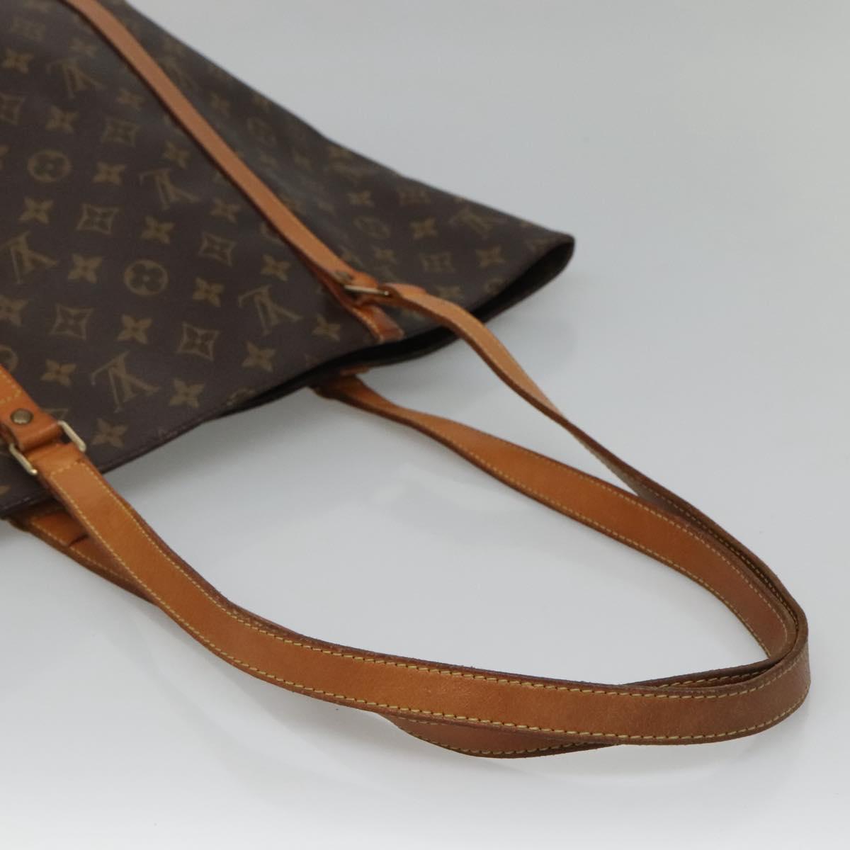 LOUIS VUITTON Monogram Sac Shopping Tote Bag M51108 LV Auth 132868