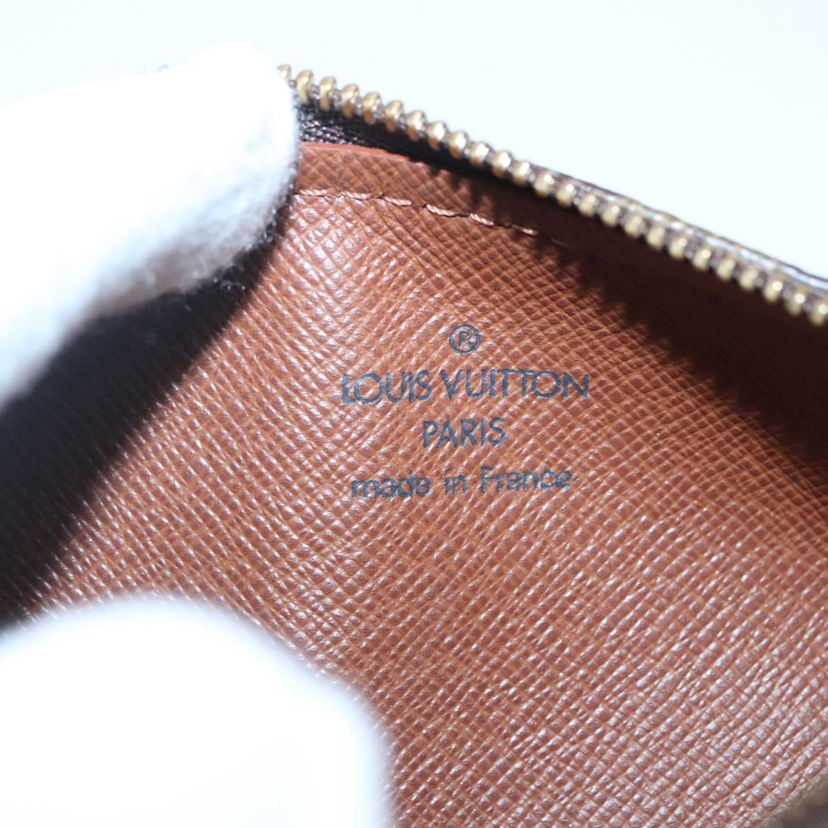 LOUIS VUITTON Monogram Papillon Pouch LV Auth 132871