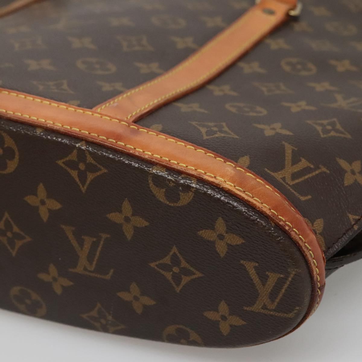 LOUIS VUITTON Monogram Babylone Tote Bag M51102 LV Auth 132910
