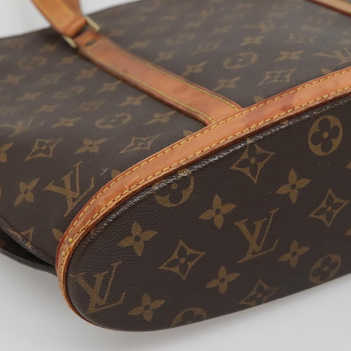 LOUIS VUITTON Monogram Babylone Tote Bag M51102 LV Auth 132910