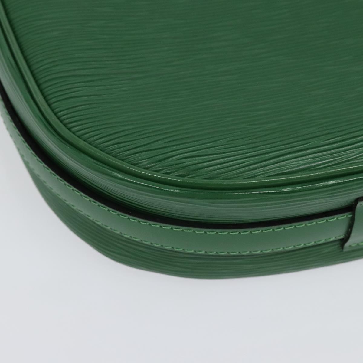 LOUIS VUITTON Epi Jeune Fille MM Shoulder Bag Green M52154 LV Auth 132936