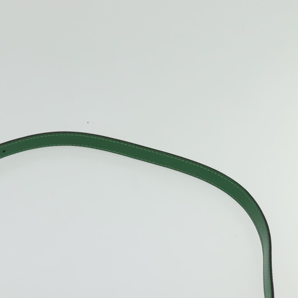 LOUIS VUITTON Epi Jeune Fille MM Shoulder Bag Green M52154 LV Auth 132936