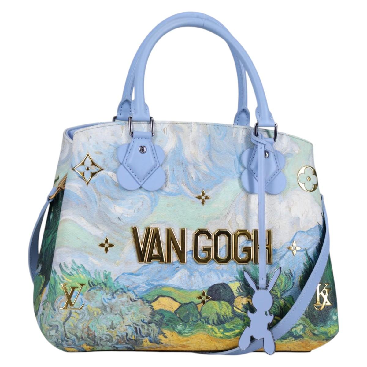 LOUIS VUITTON Masters Collection Van Gogh Montaigne MM Bag M43378 Auth 132959M