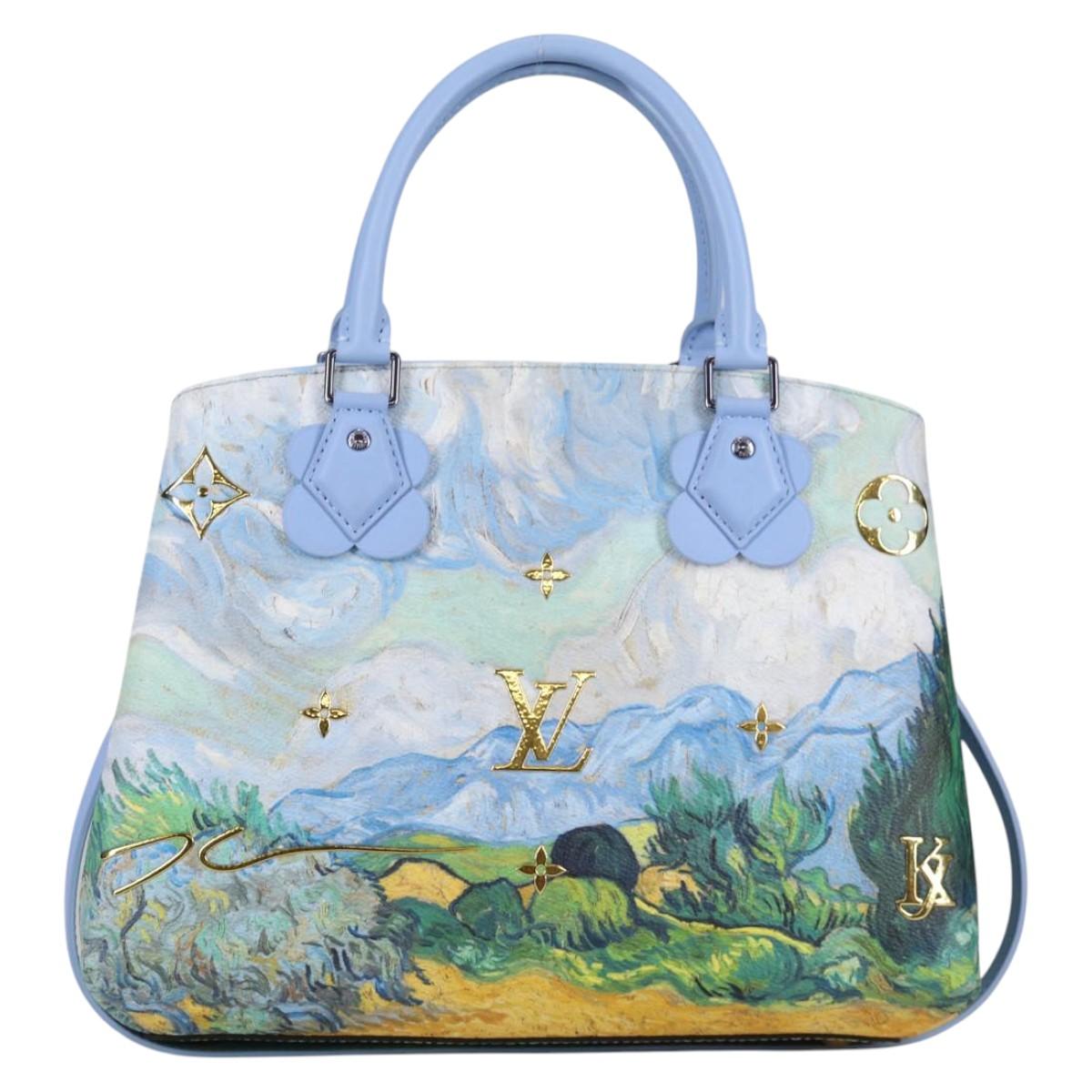 LOUIS VUITTON Masters Collection Van Gogh Montaigne MM Bag M43378 Auth 132959M