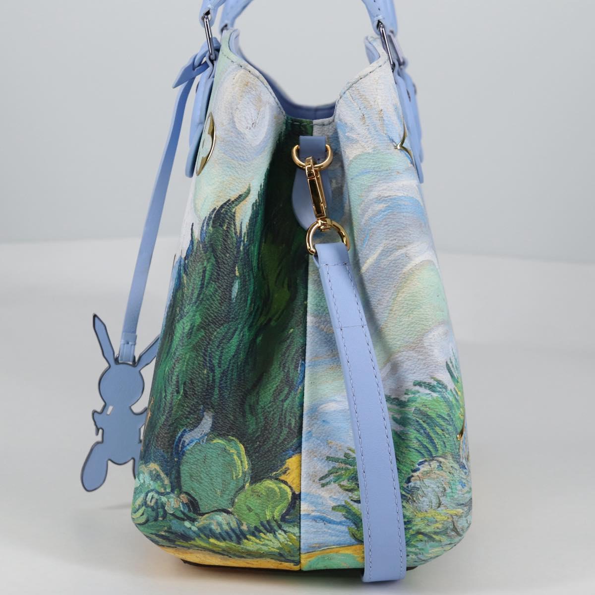 LOUIS VUITTON Masters Collection Van Gogh Montaigne MM Bag M43378 Auth 132959M