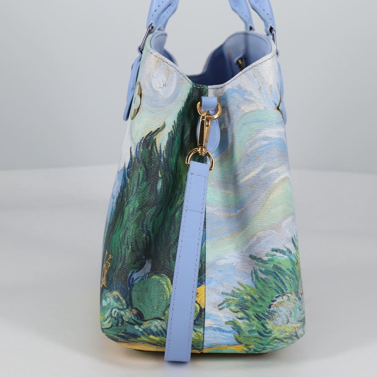 LOUIS VUITTON Masters Collection Van Gogh Montaigne MM Bag M43378 Auth 132959M
