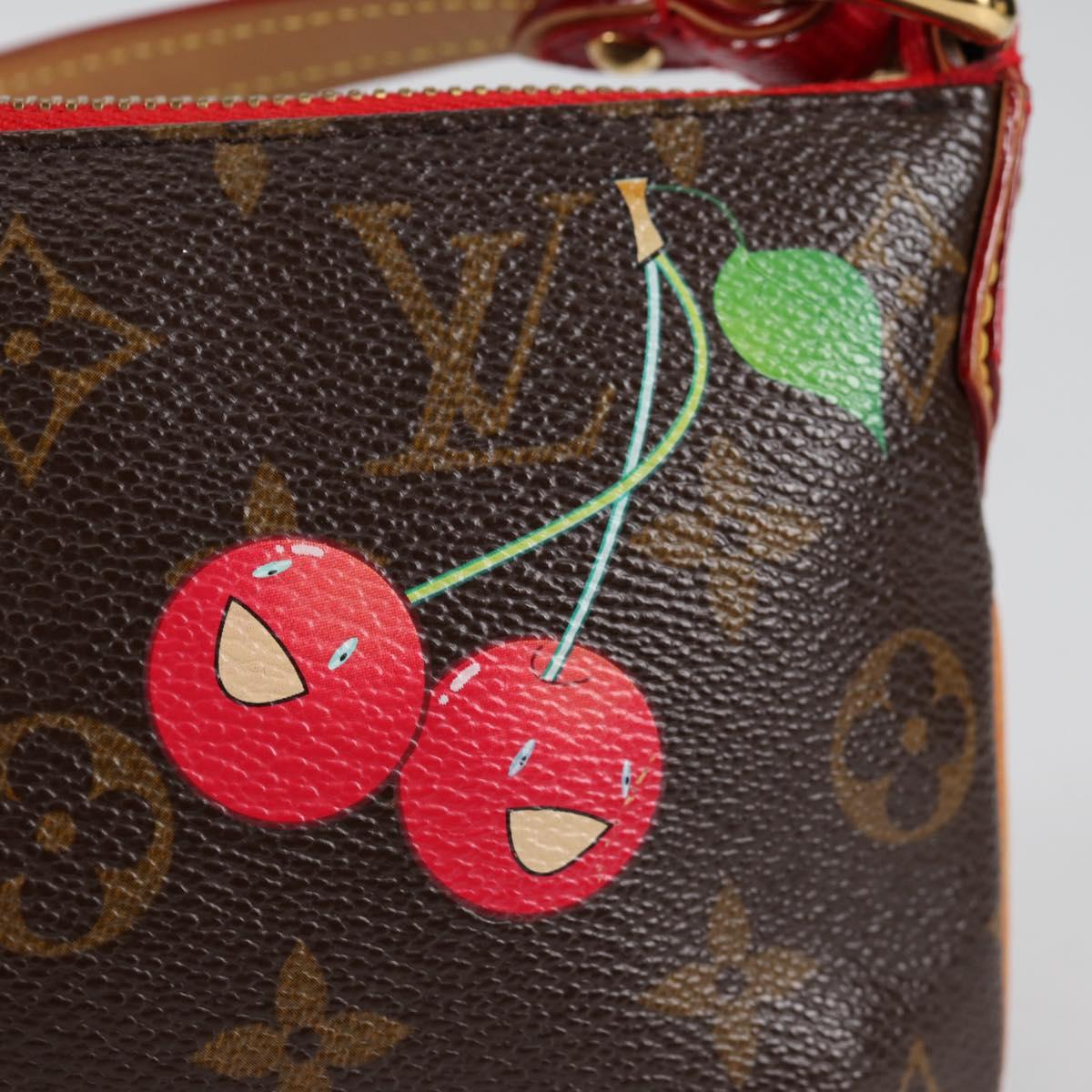 LOUIS VUITTON Monogram Cherry Mon Cheri Shoulder Bag M95000 LV Auth 132962V
