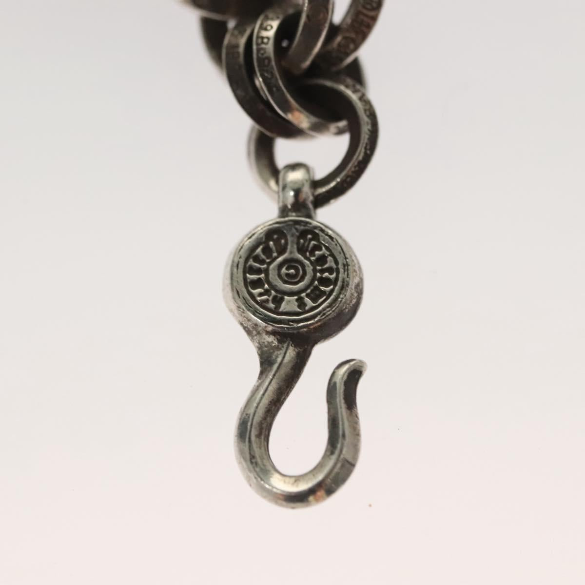 Chrome Hearts Double B Ring Bracelet Ag925 Silver Auth 132979SAM