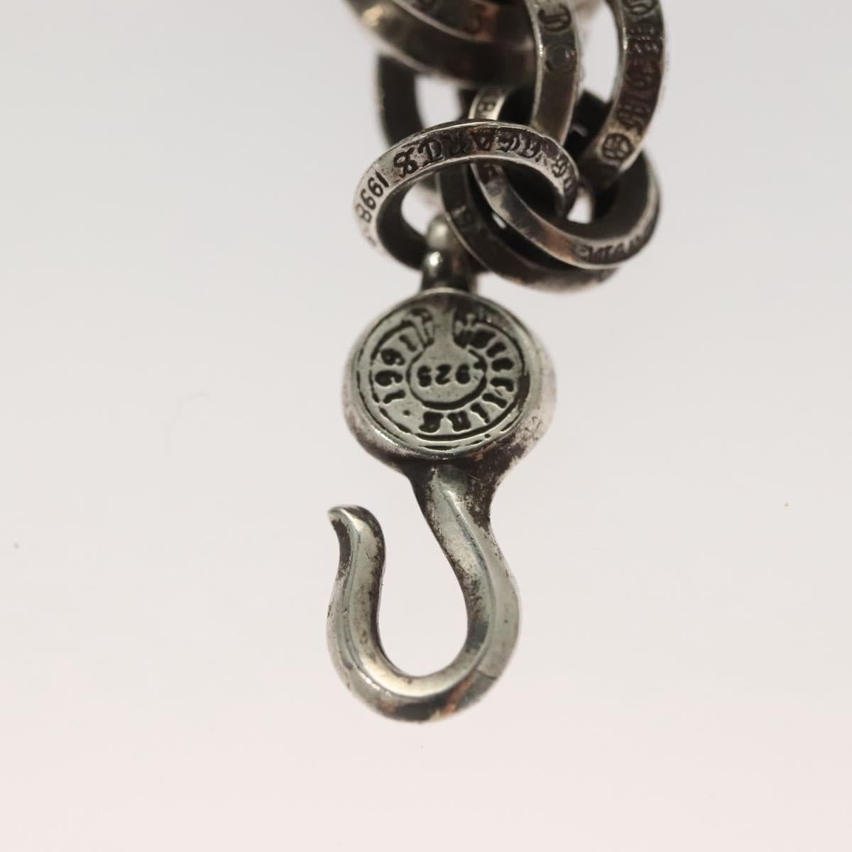 Chrome Hearts Double B Ring Bracelet Ag925 Silver Auth 132979SAM