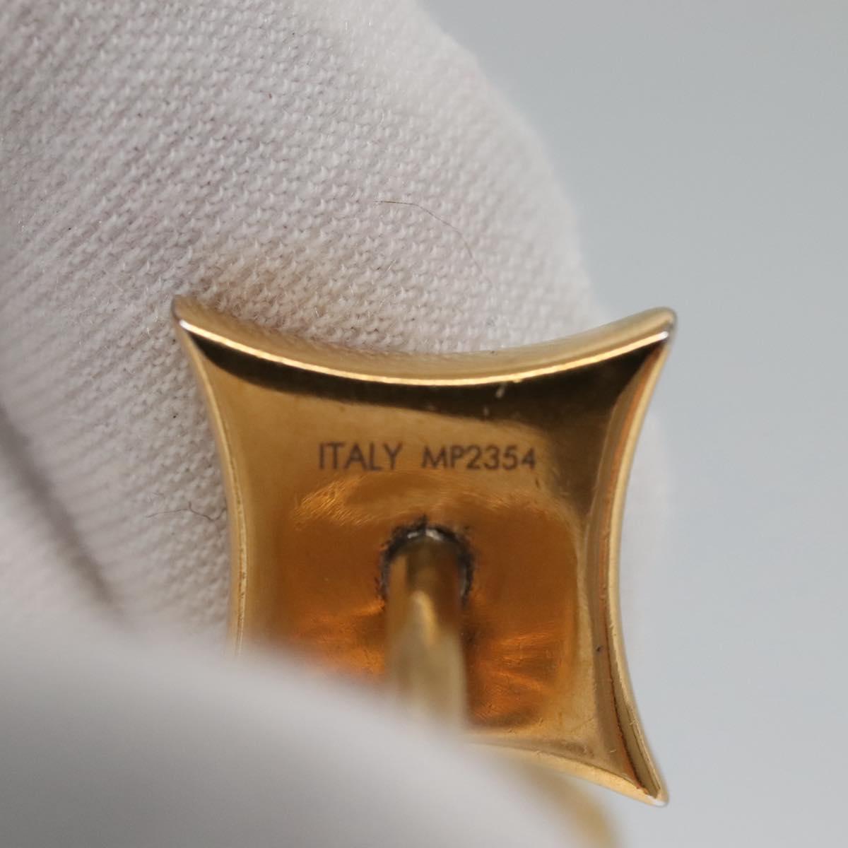 LOUIS VUITTON Buton De Manchette Cuffs metal Gold MP2354 LV Auth 132986