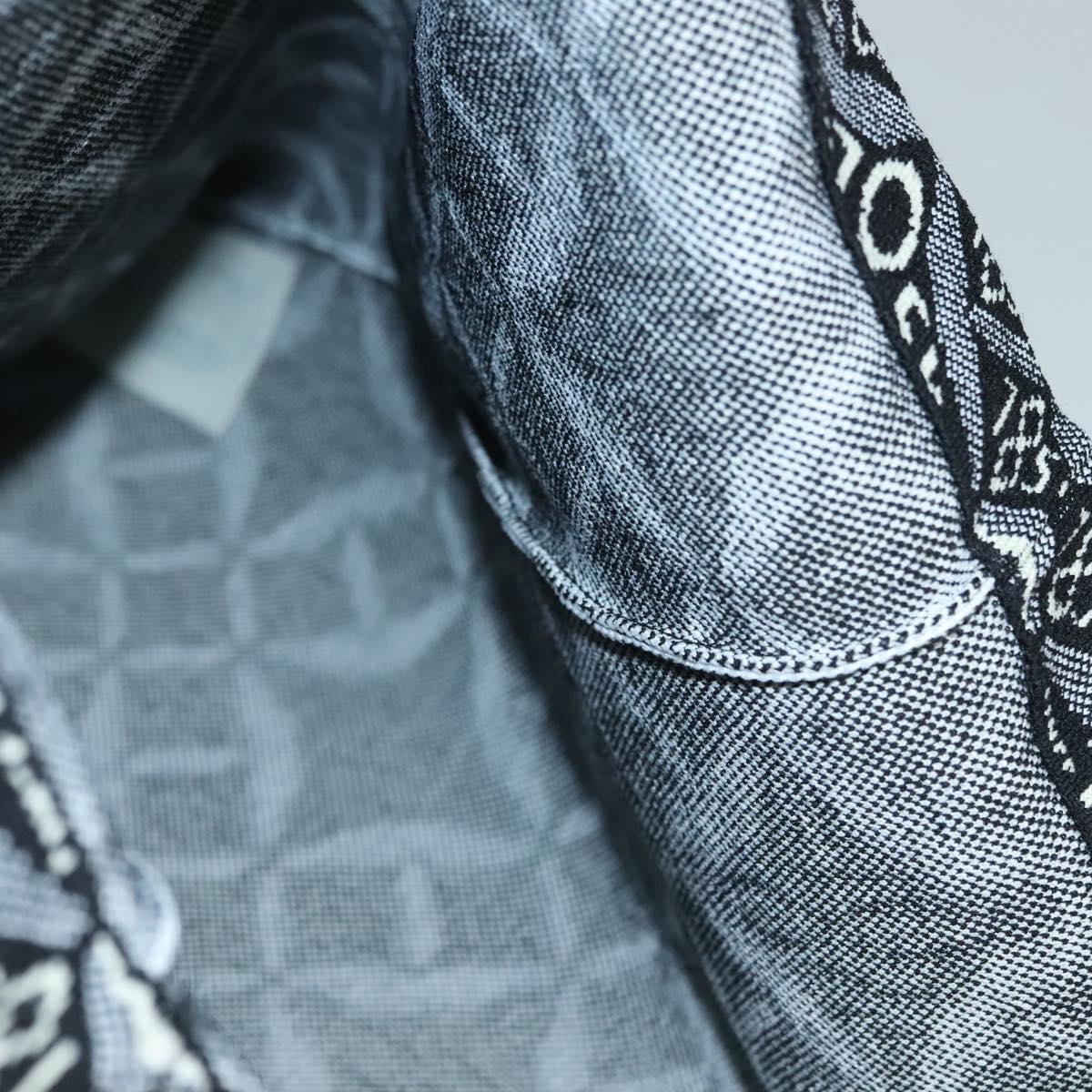 LOUIS VUITTON Monogram Jaguar Pre Owned skirt 1854 print Black LV Auth 132996M