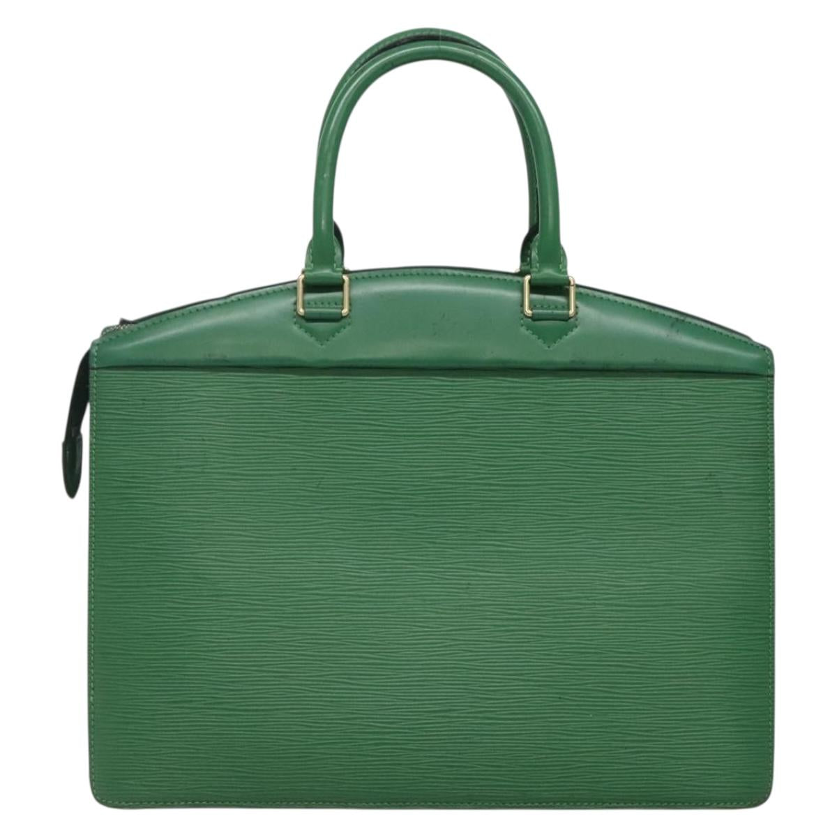LOUIS VUITTON Epi Riviera Hand Bag Green M48184 LV Auth 133073