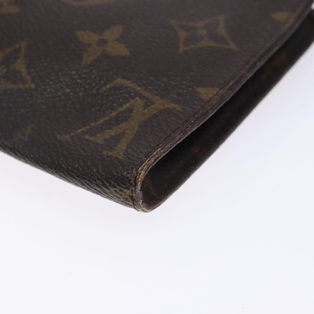 LOUIS VUITTON Monogram Bucket GM Accessory Pouch LV Auth 133077