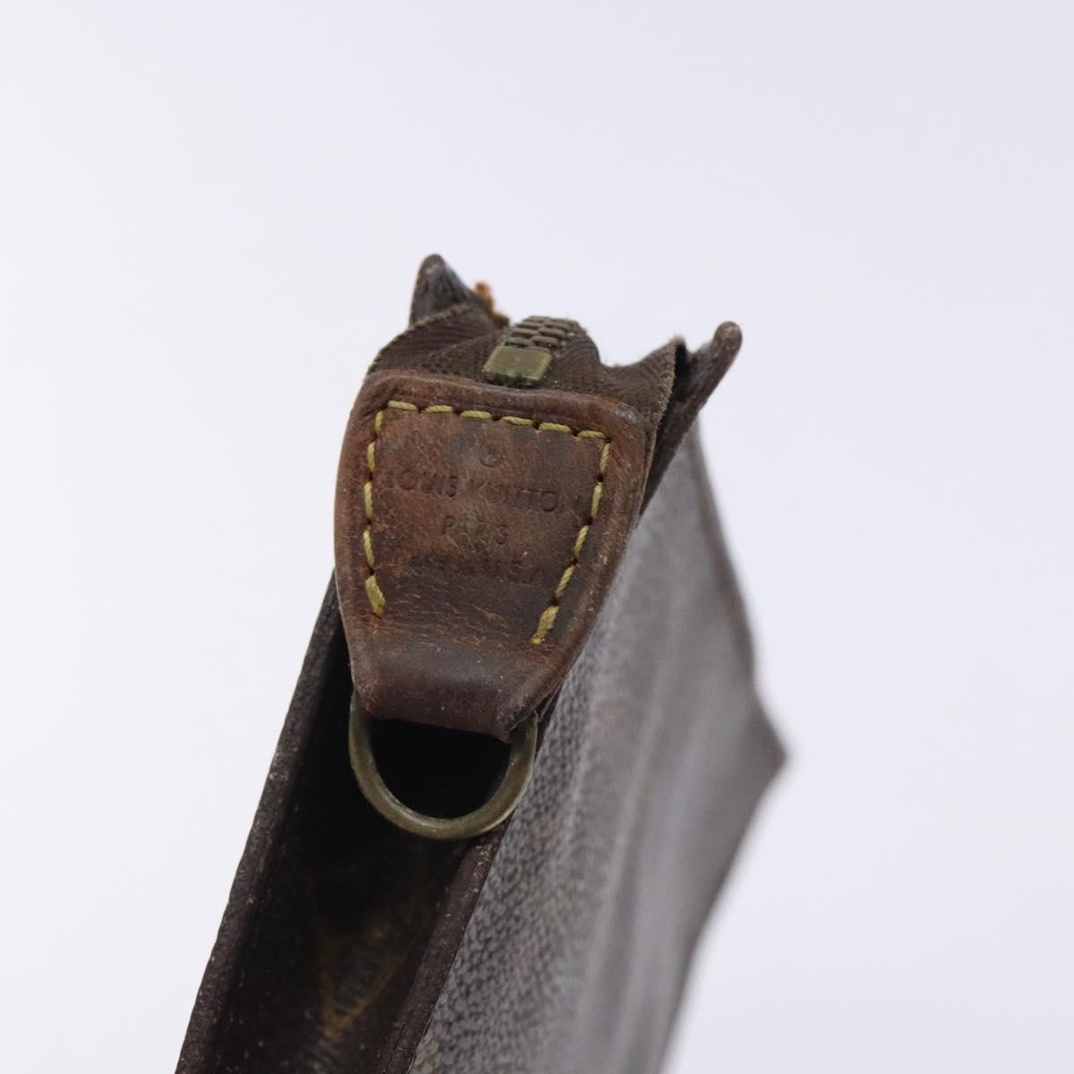 LOUIS VUITTON Monogram Bucket GM Accessory Pouch LV Auth 133077