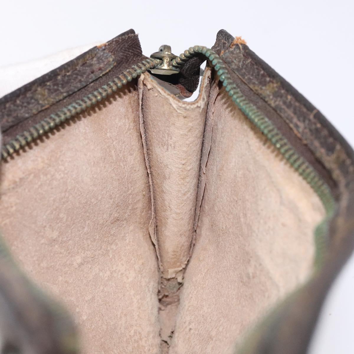 LOUIS VUITTON Monogram Bucket GM Accessory Pouch LV Auth 133077