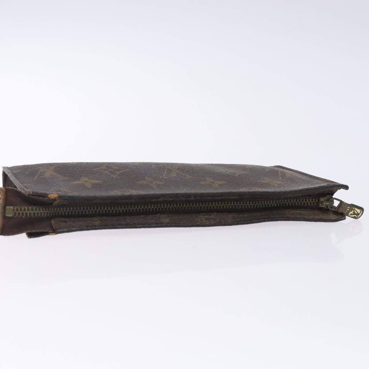 LOUIS VUITTON Monogram Bucket GM Accessory Pouch LV Auth 133077