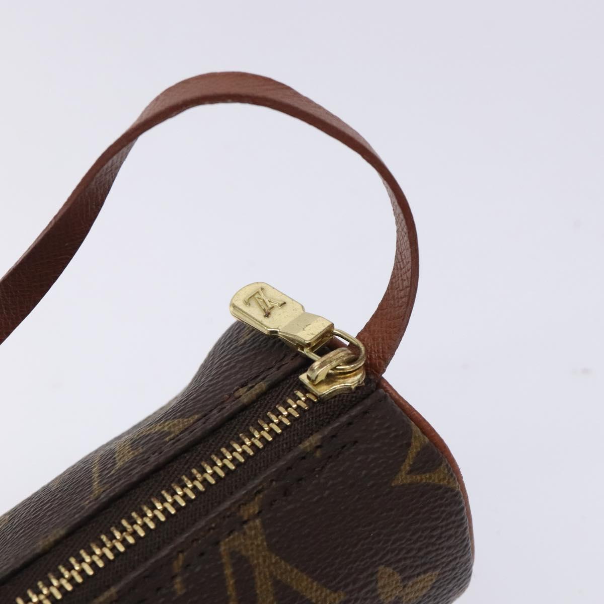LOUIS VUITTON Monogram Papillon Pouch LV Auth 133105