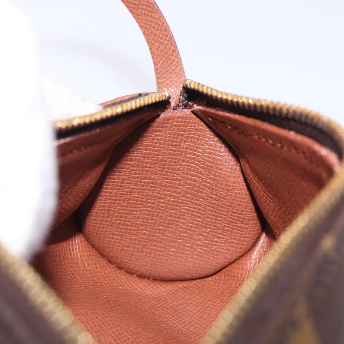 LOUIS VUITTON Monogram Papillon Pouch LV Auth 133105