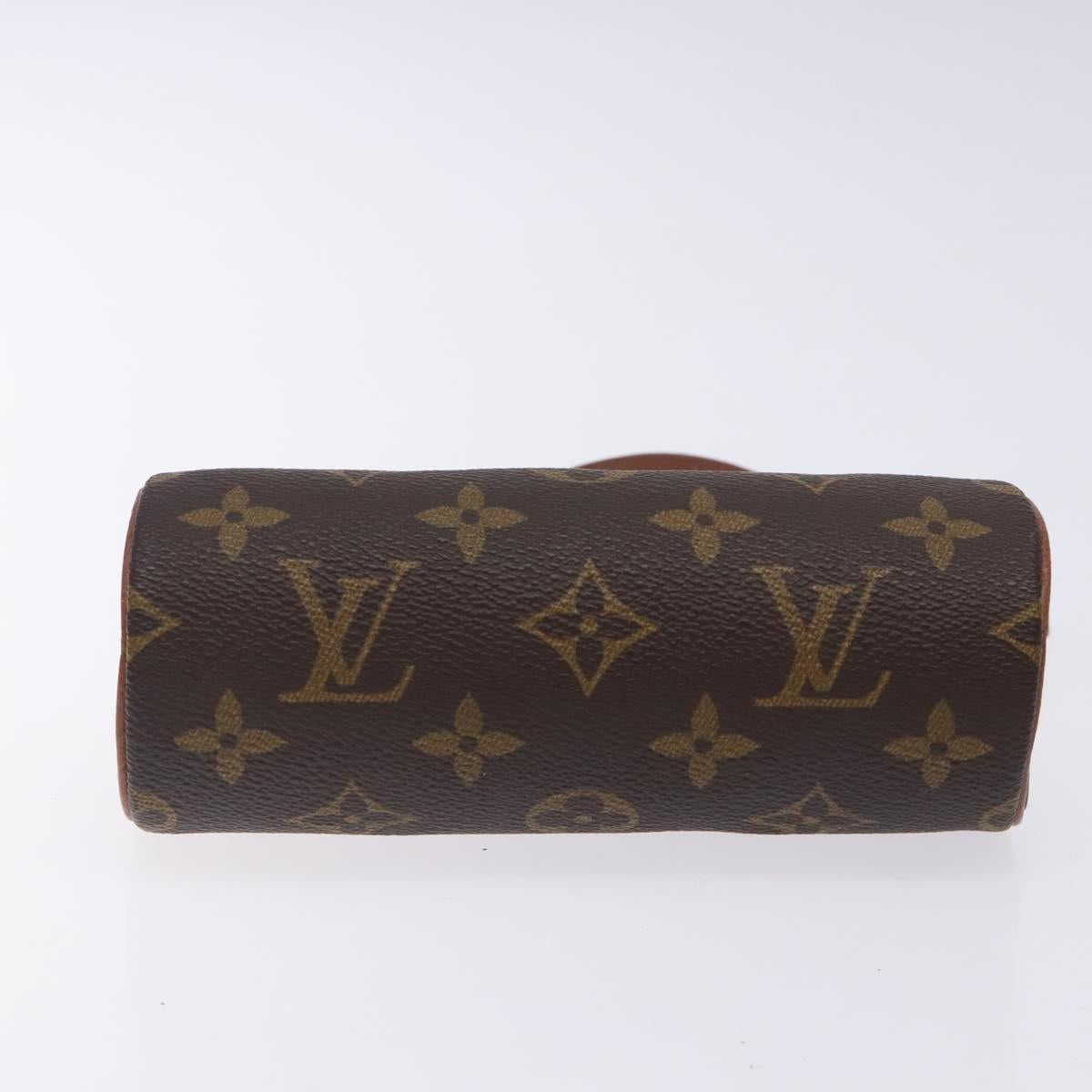 LOUIS VUITTON Monogram Papillon Pouch LV Auth 133105