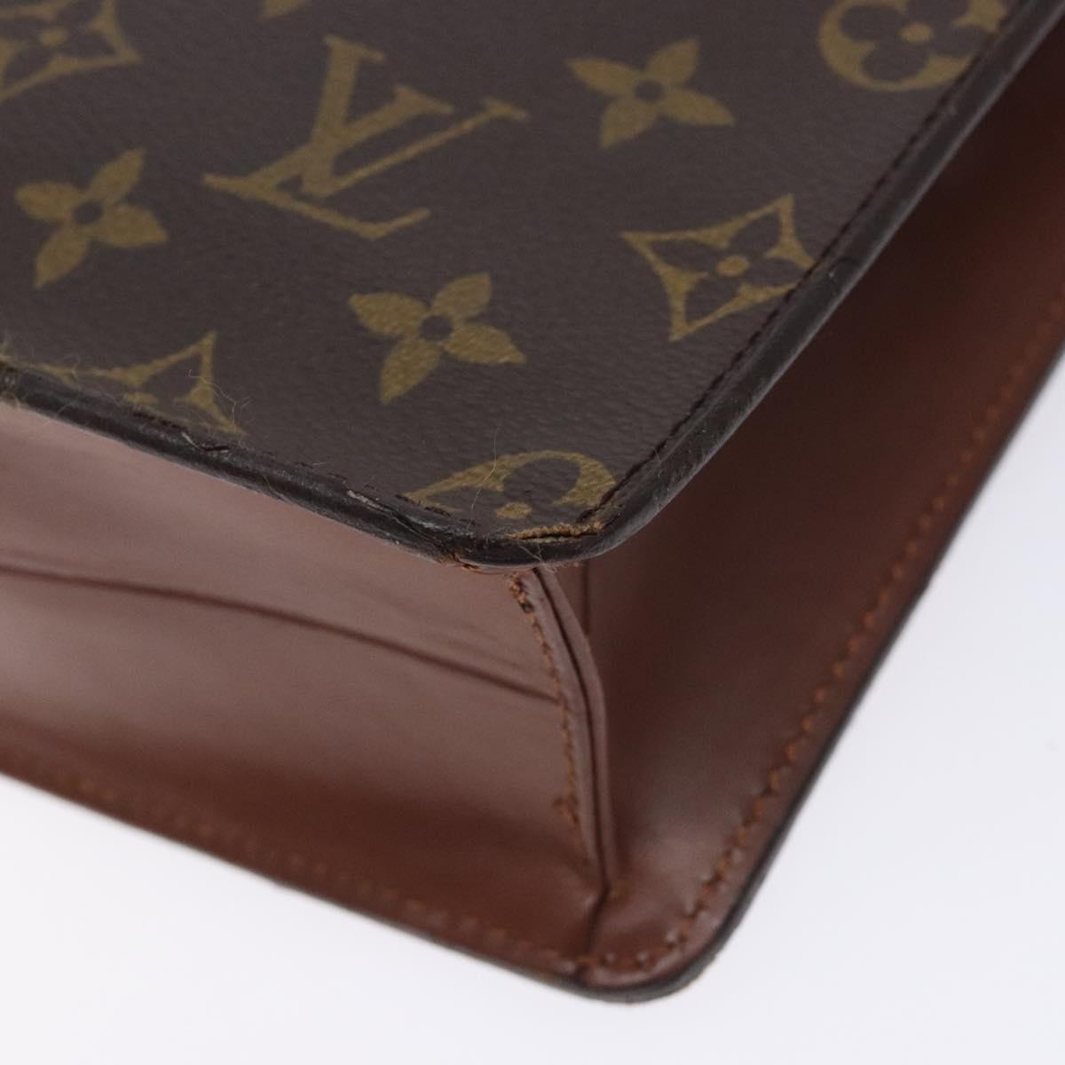 LOUIS VUITTON Monogram Pochette Homme Clutch Bag M51795 LV Auth 133107
