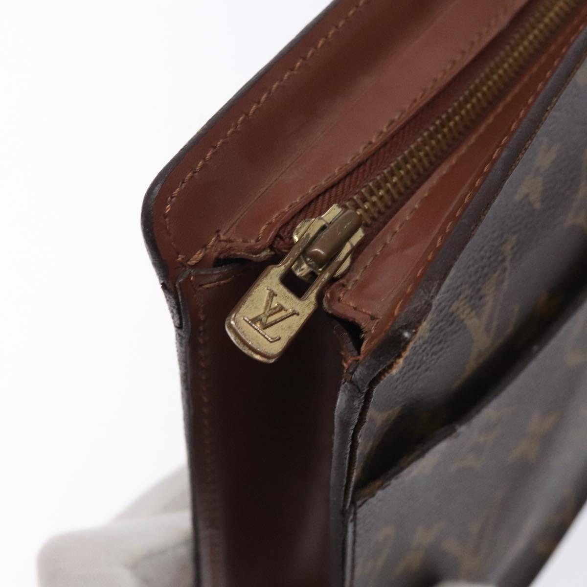 LOUIS VUITTON Monogram Pochette Homme Clutch Bag M51795 LV Auth 133107