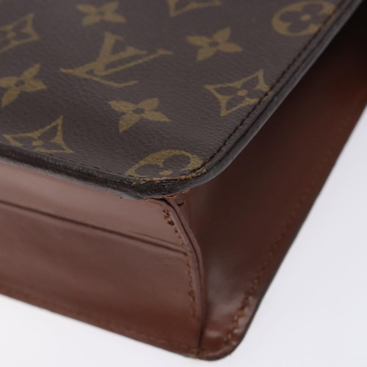 LOUIS VUITTON Monogram Pochette Homme Clutch Bag M51795 LV Auth 133107