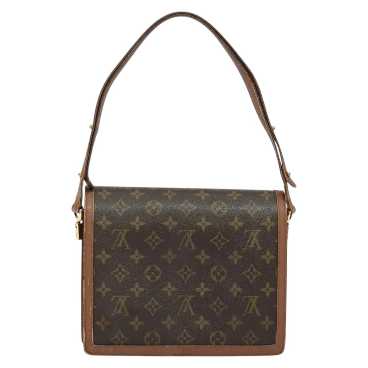 LOUIS VUITTON Monogram Raspail Shoulder Bag M51372 LV Auth 133121