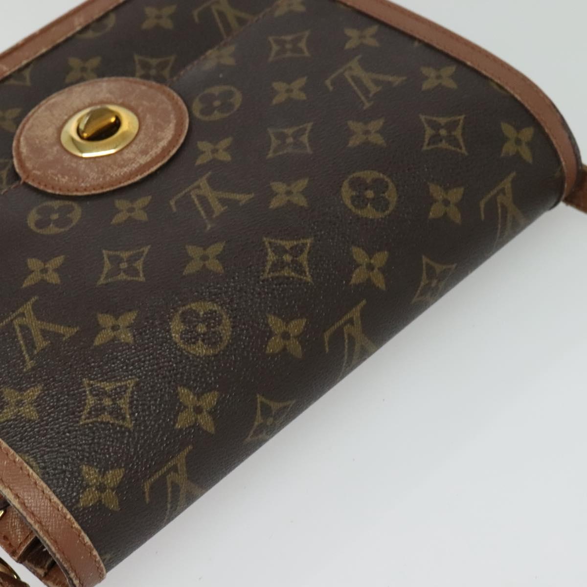 LOUIS VUITTON Monogram Raspail Shoulder Bag M51372 LV Auth 133121