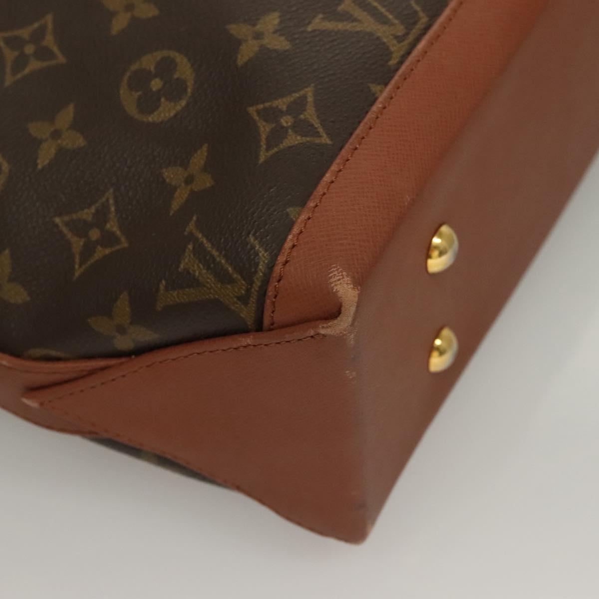 LOUIS VUITTON Monogram Sac Weekend PM Hand Bag M42425 LV Auth 133123