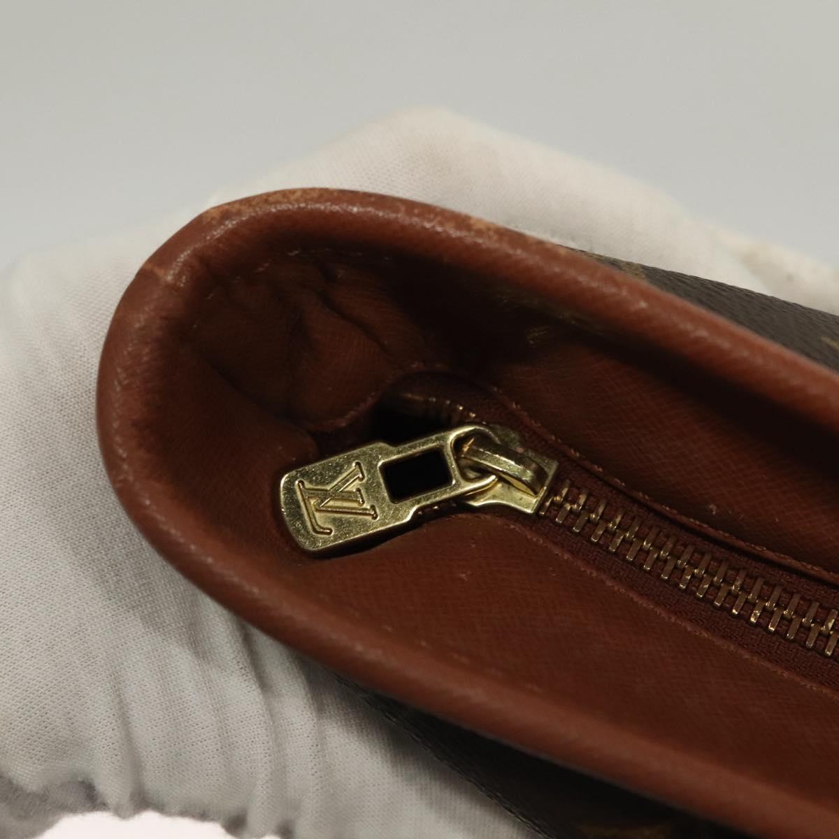 LOUIS VUITTON Monogram Sac Weekend PM Hand Bag M42425 LV Auth 133123