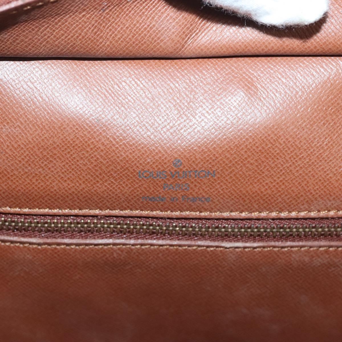 LOUIS VUITTON Monogram Sac Weekend PM Hand Bag M42425 LV Auth 133123