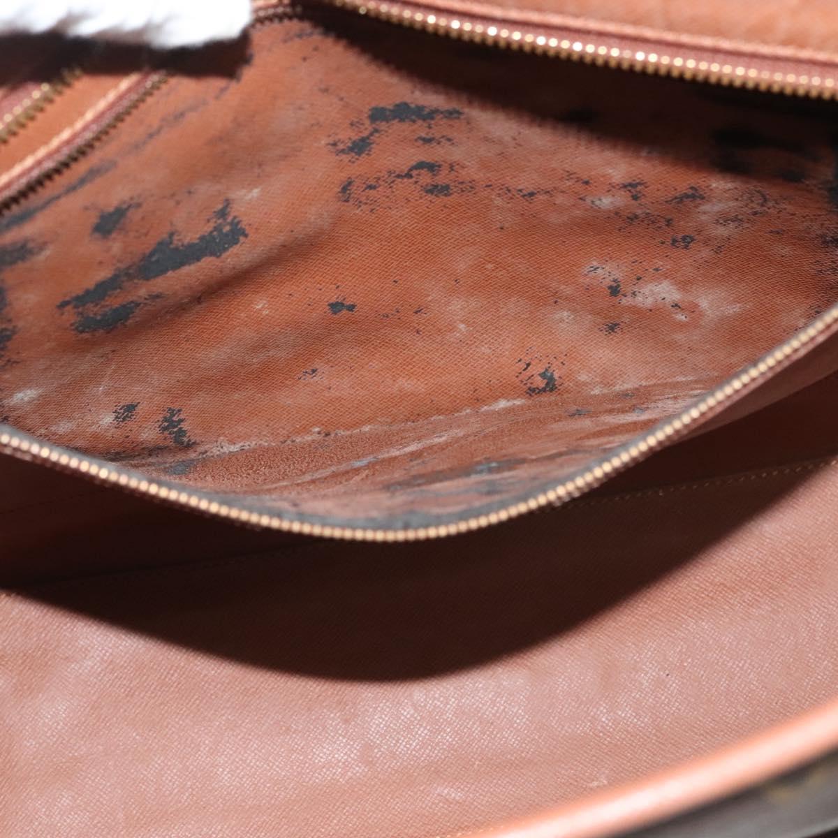 LOUIS VUITTON Monogram Sac Weekend PM Hand Bag M42425 LV Auth 133123
