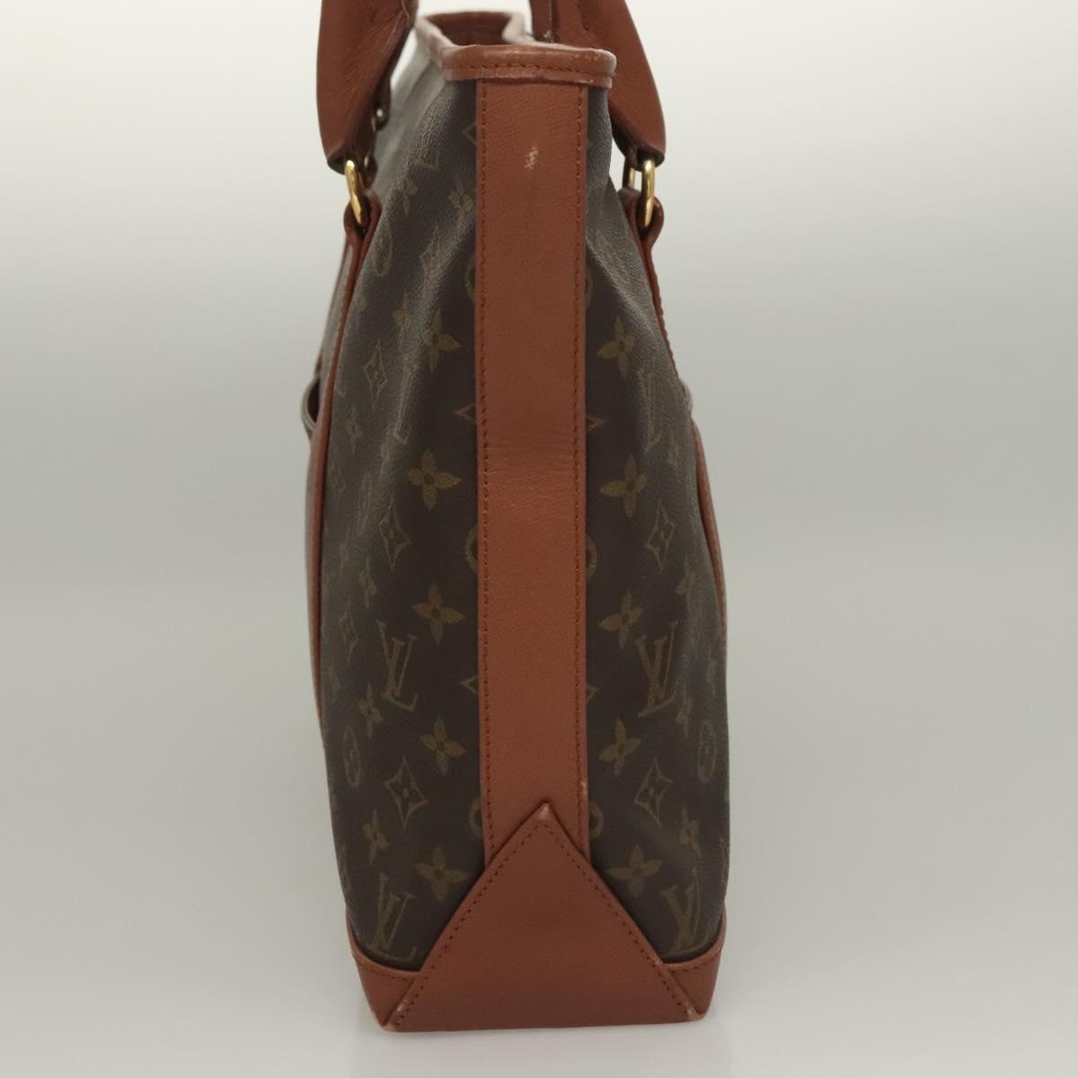 LOUIS VUITTON Monogram Sac Weekend PM Hand Bag M42425 LV Auth 133123