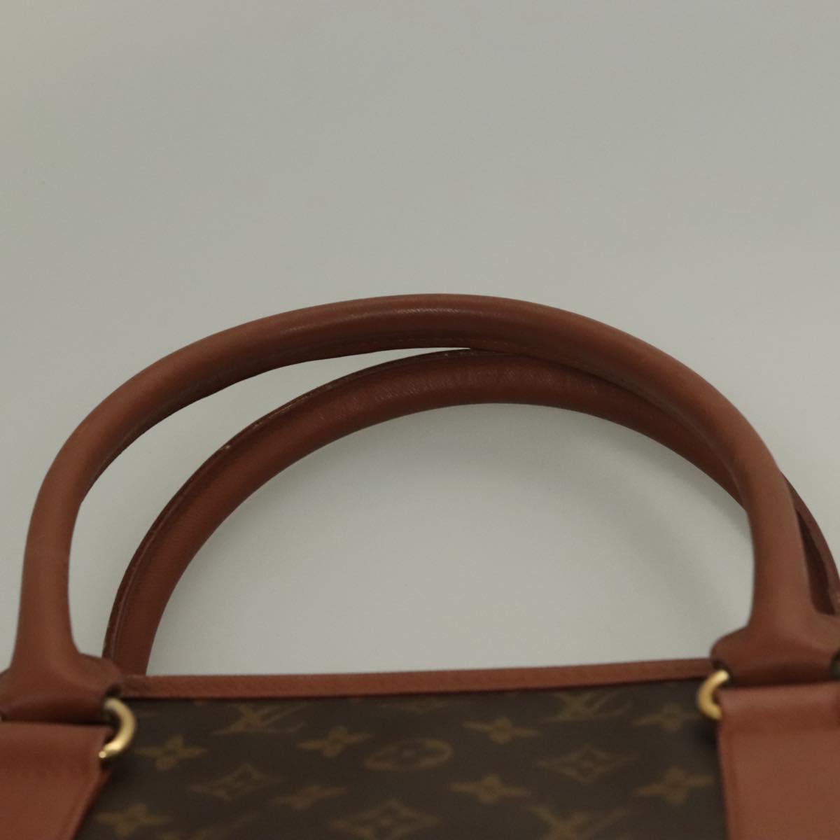 LOUIS VUITTON Monogram Sac Weekend PM Hand Bag M42425 LV Auth 133123