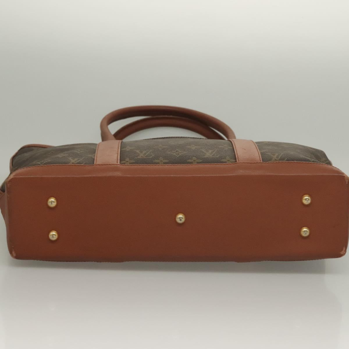 LOUIS VUITTON Monogram Sac Weekend PM Hand Bag M42425 LV Auth 133123