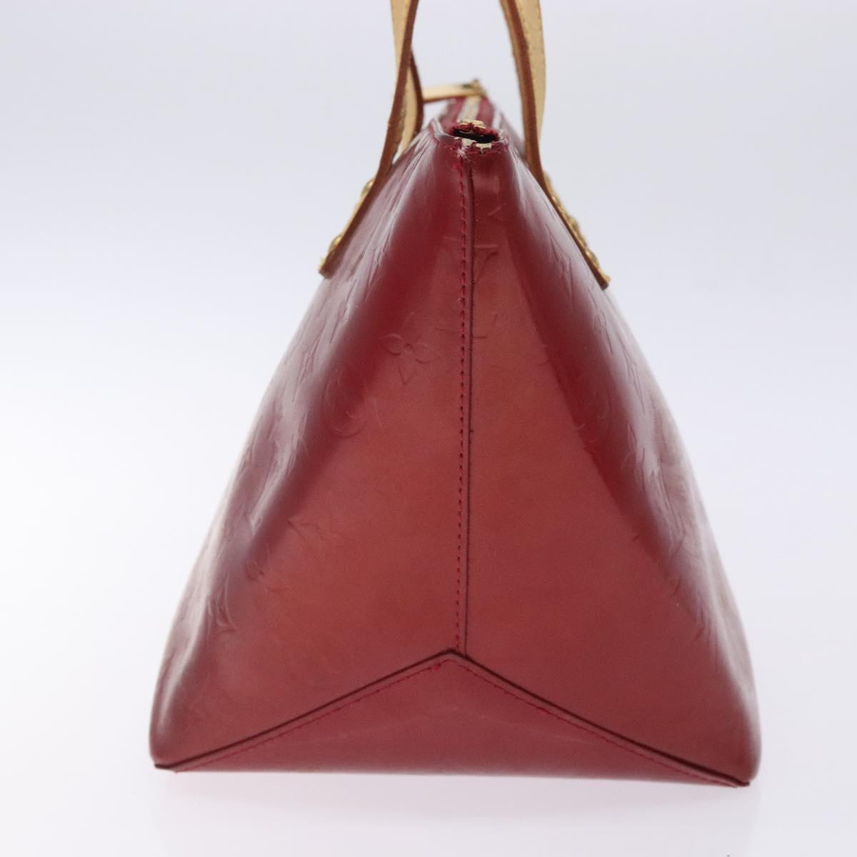 LOUIS VUITTON Monogram Vernis Bellevue PM Bag Pomme D'amour M93583 Auth 133126