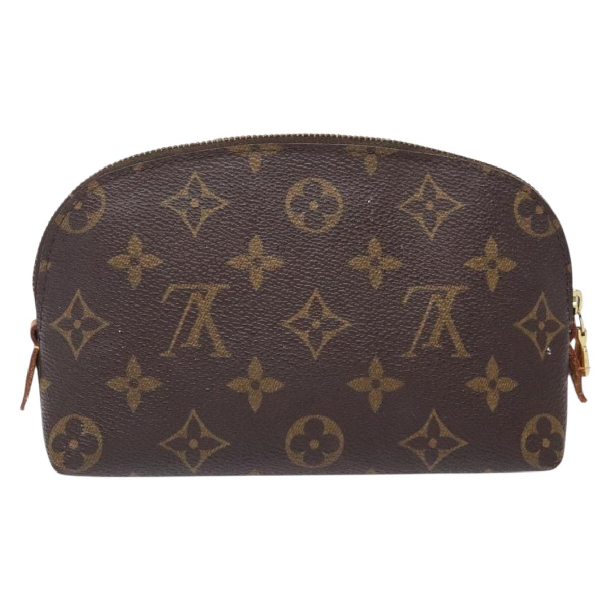 LOUIS VUITTON Monogram Pochette Cosmetic PM Pouch M43998 LV Auth 133165