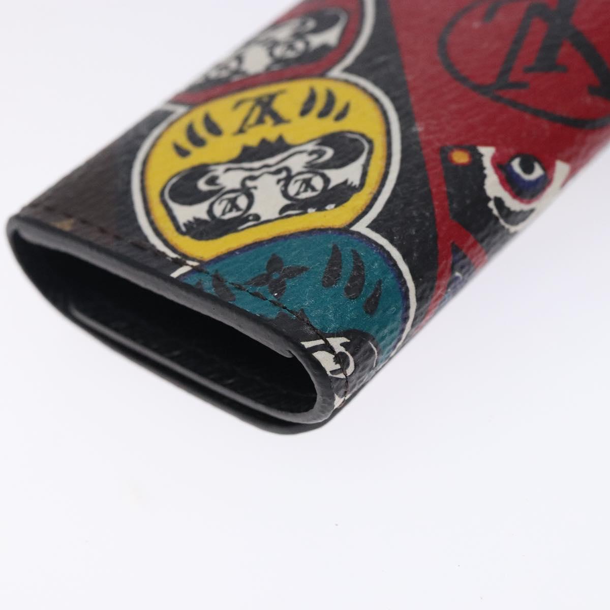 LOUIS VUITTON Monogram Kabuki Daruma Multicles 4 Key Case M67252 LV Auth 133197A