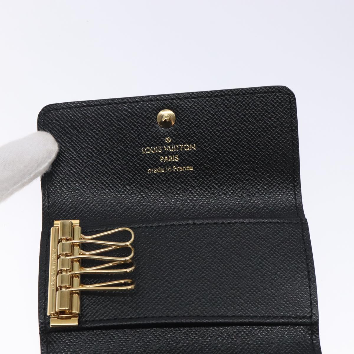 LOUIS VUITTON Monogram Kabuki Daruma Multicles 4 Key Case M67252 LV Auth 133197A
