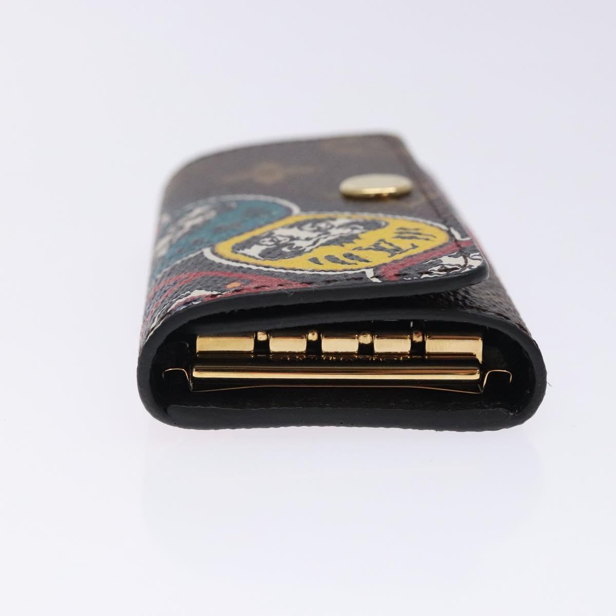 LOUIS VUITTON Monogram Kabuki Daruma Multicles 4 Key Case M67252 LV Auth 133197A