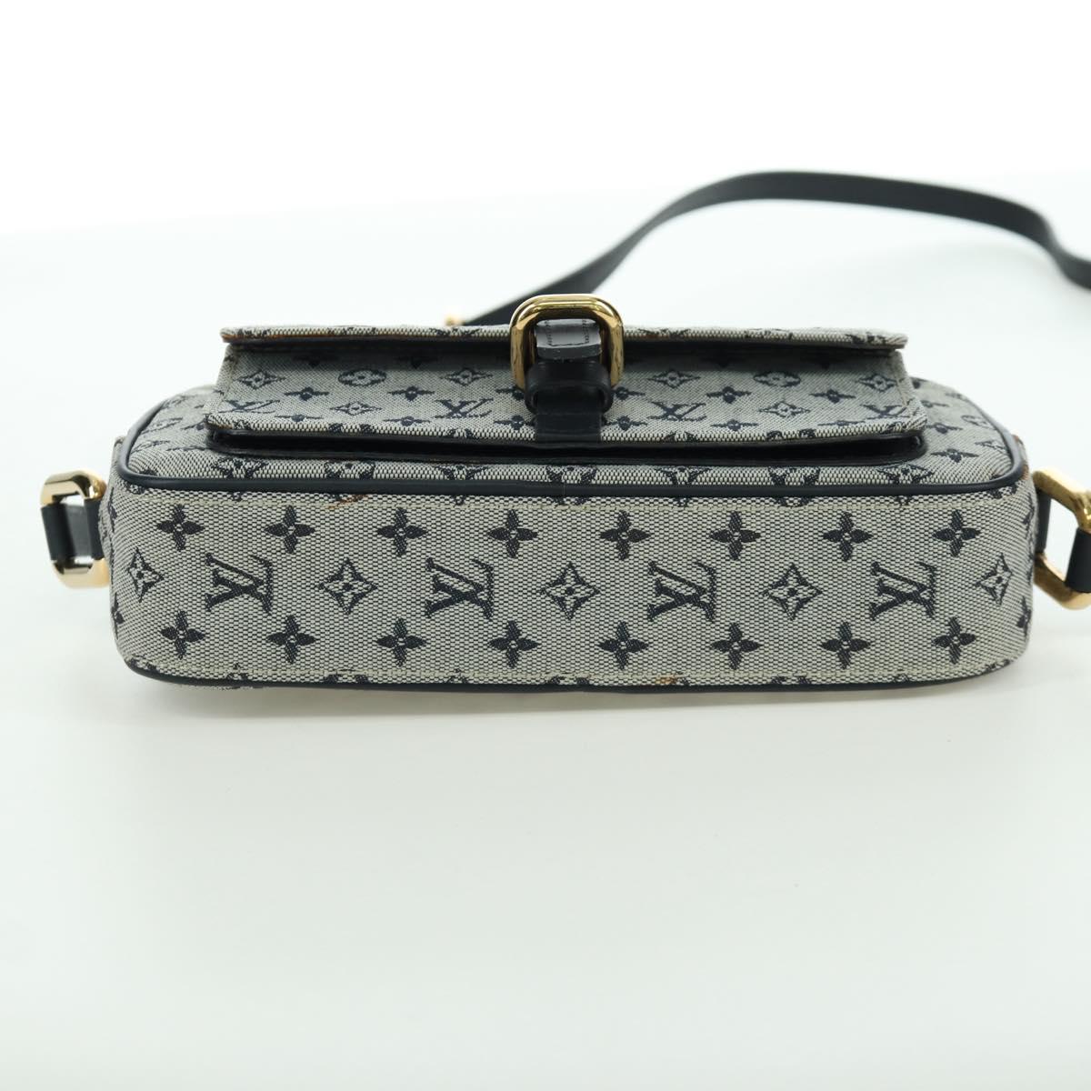 LOUIS VUITTON Monogram Mini Juliet MM Shoulder Bag Blue M92004 LV Auth 133219V