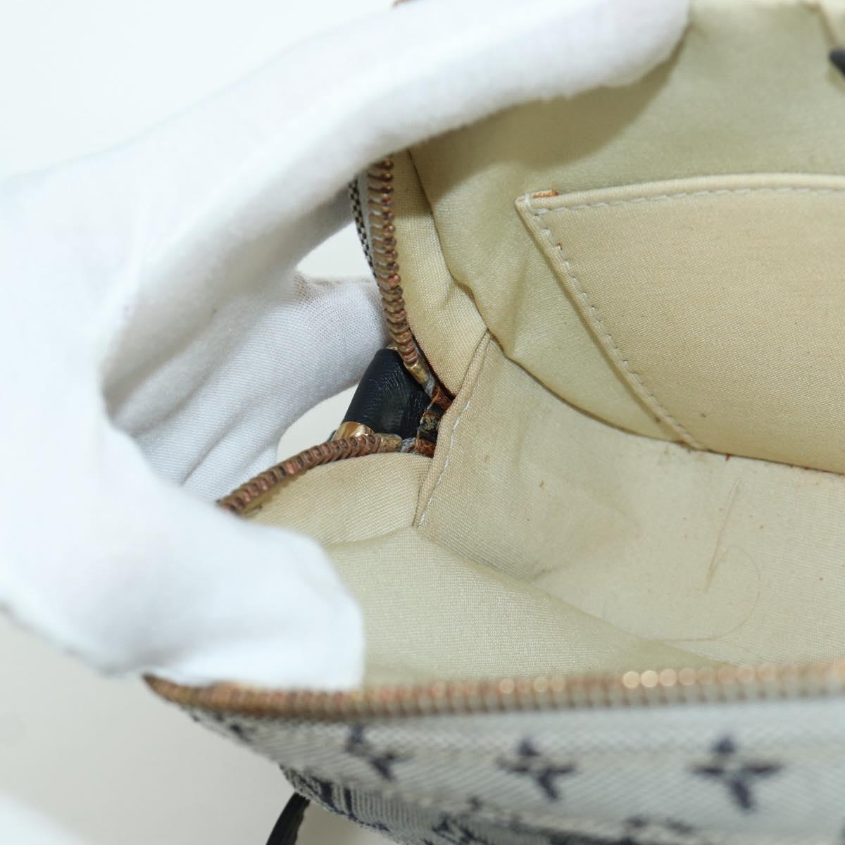 LOUIS VUITTON Monogram Mini Juliet MM Shoulder Bag Blue M92004 LV Auth 133219V
