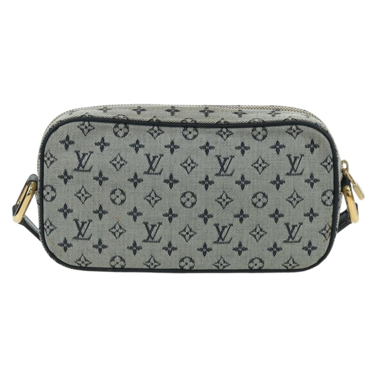 LOUIS VUITTON Monogram Mini Juliet MM Shoulder Bag Blue M92004 LV Auth 133219V