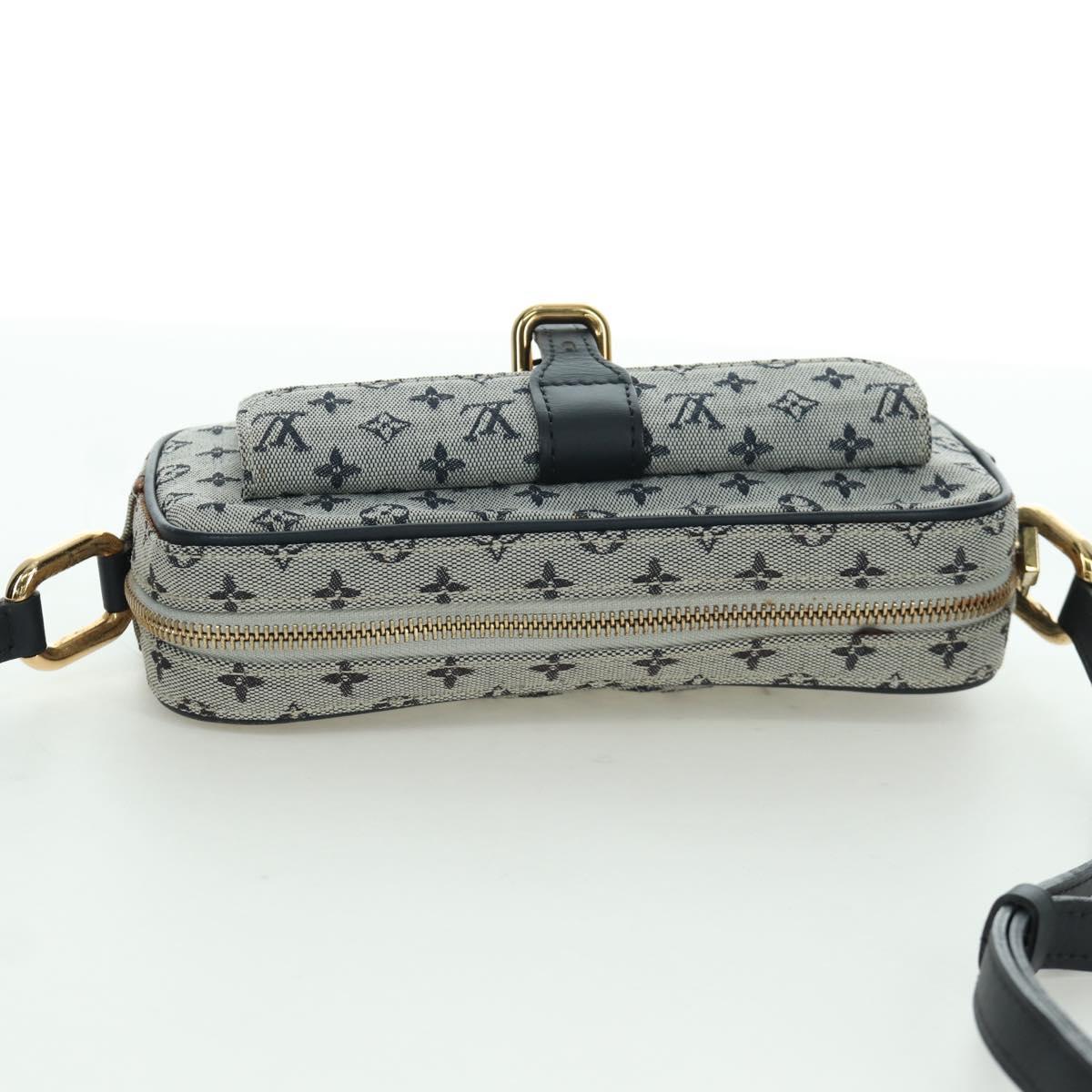 LOUIS VUITTON Monogram Mini Juliet MM Shoulder Bag Blue M92004 LV Auth 133219V