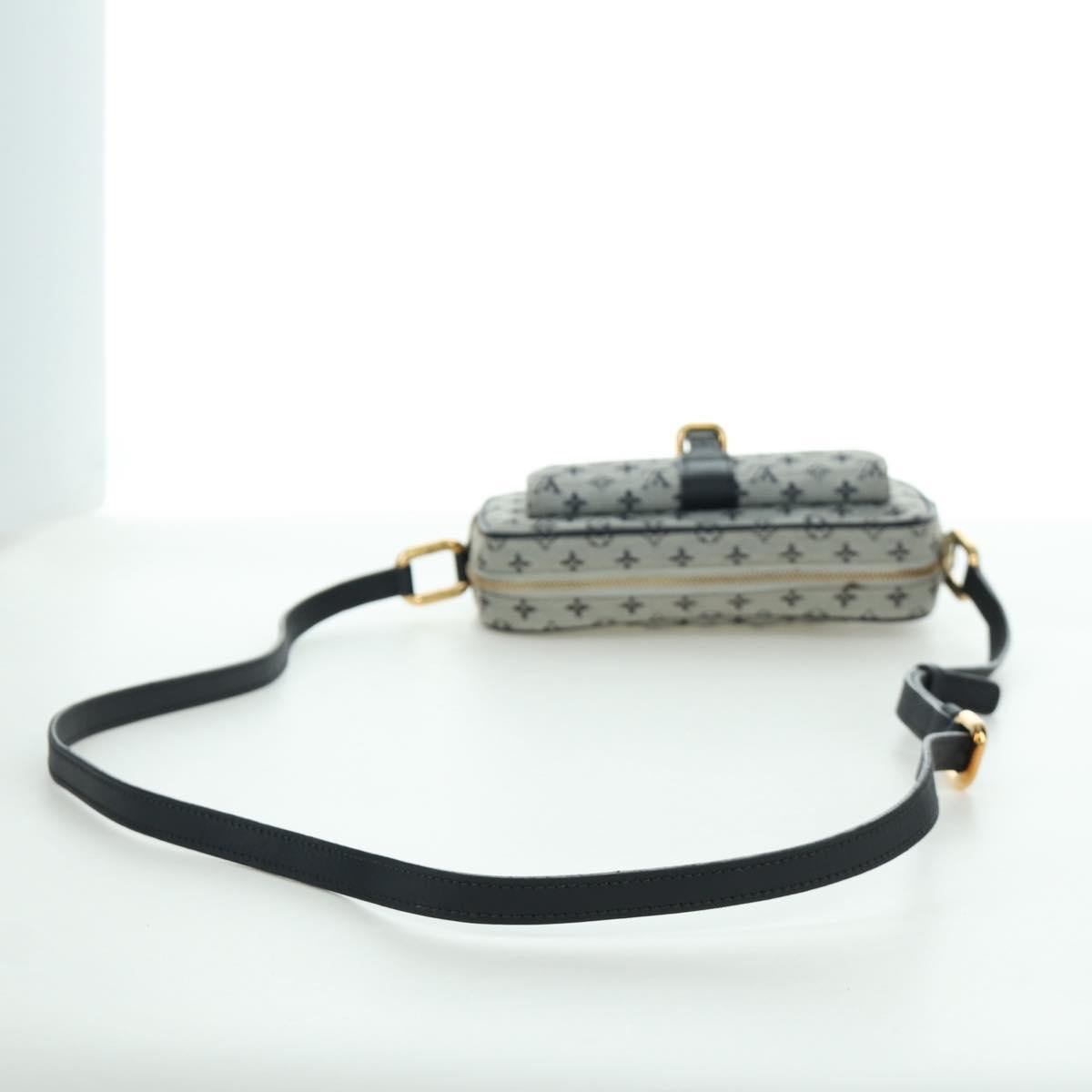 LOUIS VUITTON Monogram Mini Juliet MM Shoulder Bag Blue M92004 LV Auth 133219V
