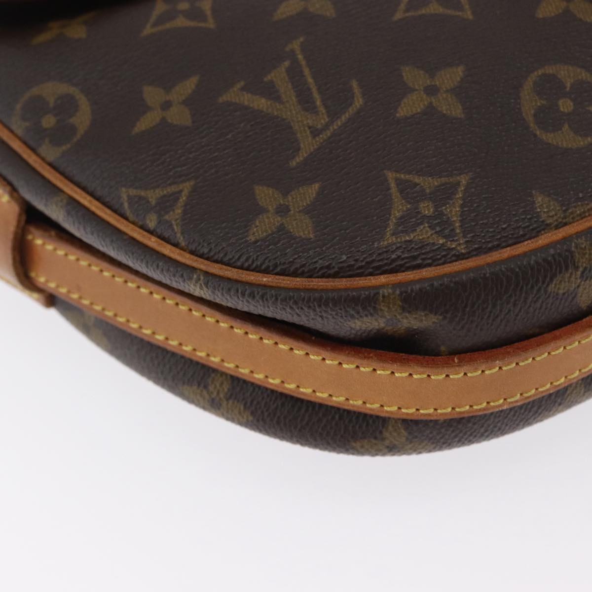 LOUIS VUITTON Monogram Jeune Fille MM Shoulder Bag M51226 LV Auth 133232