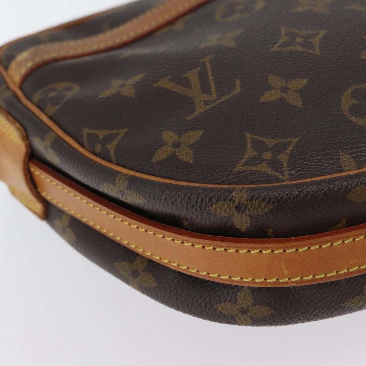 LOUIS VUITTON Monogram Jeune Fille MM Shoulder Bag M51226 LV Auth 133232